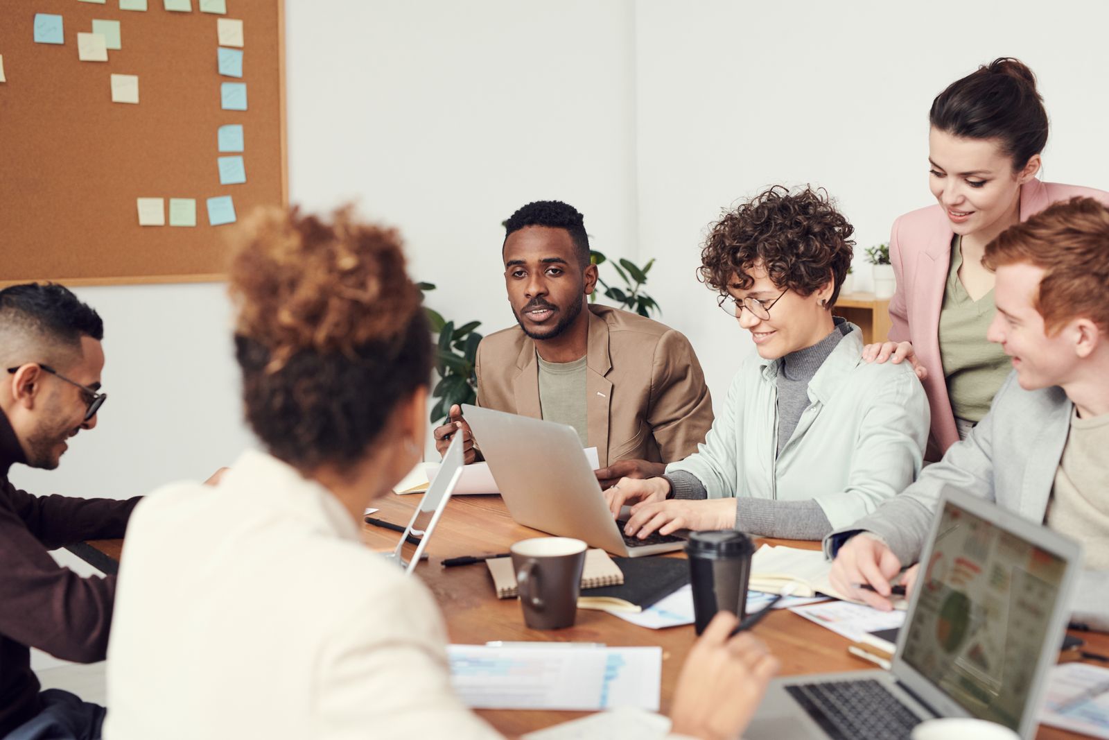 Recruitment professionals reviewing candidates.